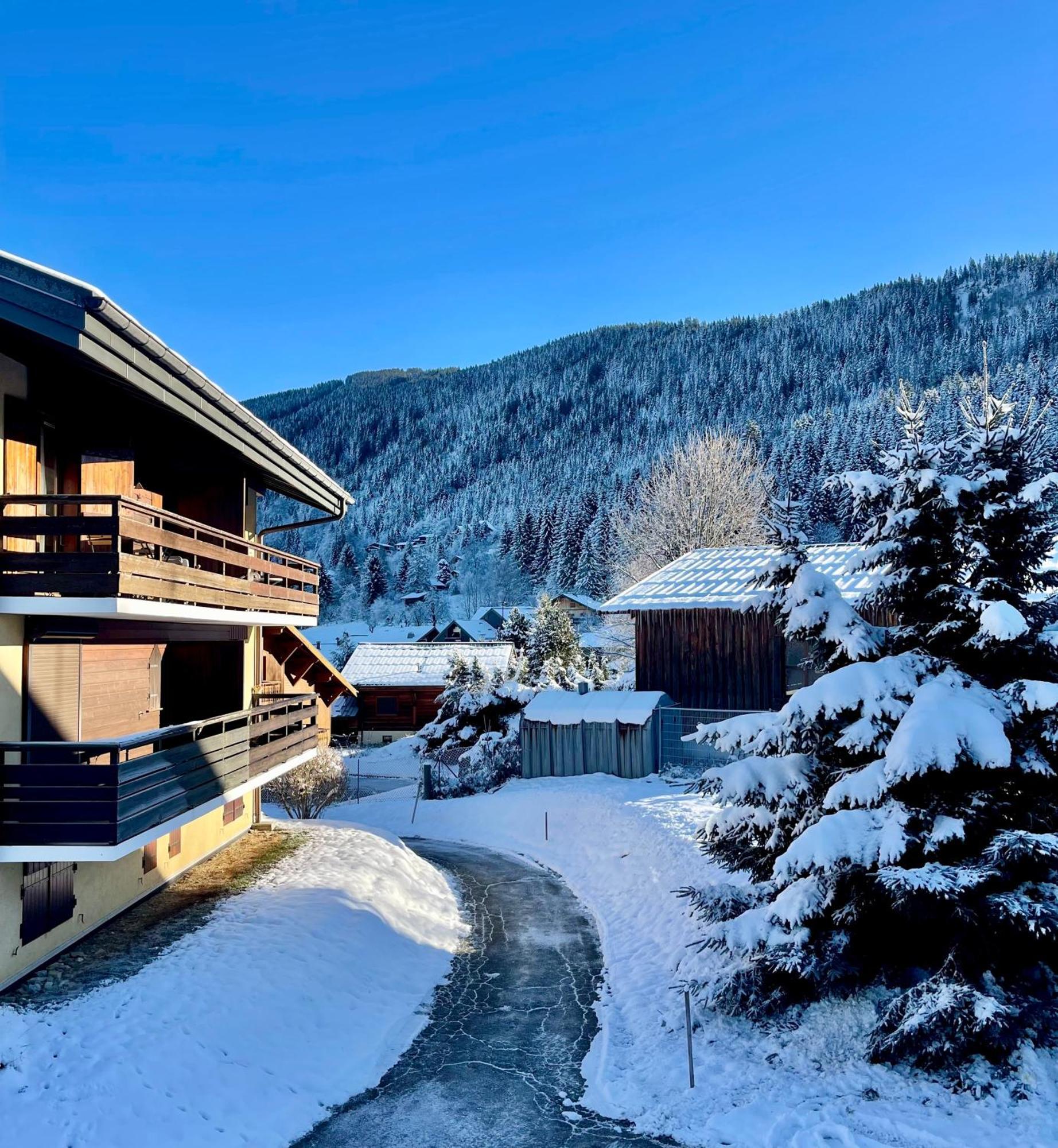Appartement Le Marlotte à Les Carroz d'Arâches Extérieur photo